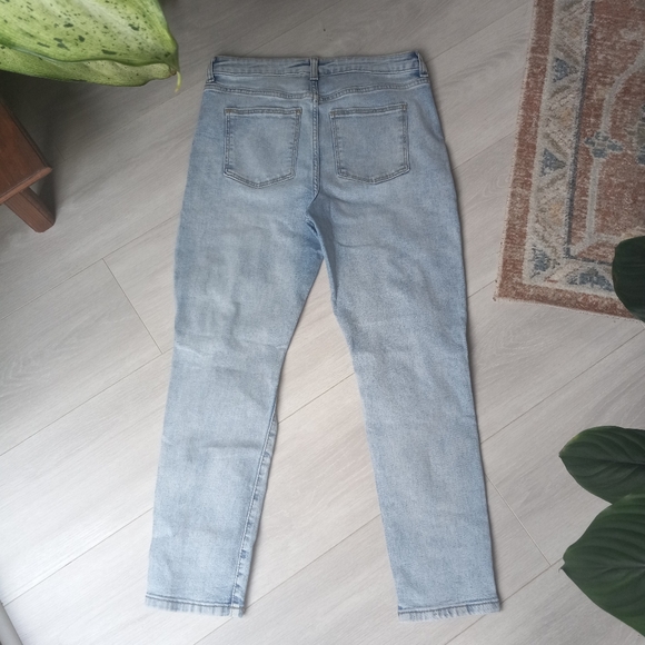 Art Class Girls Hi-Rise Baggy Distressed Jeans, Size 16 - Picture 2 of 12